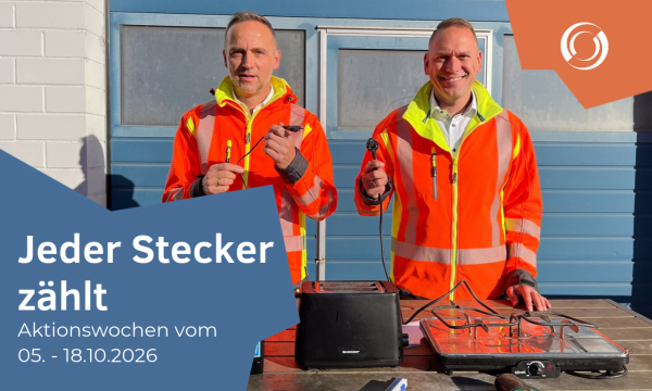 Aktionswochen "Jeder Stecker zählt"